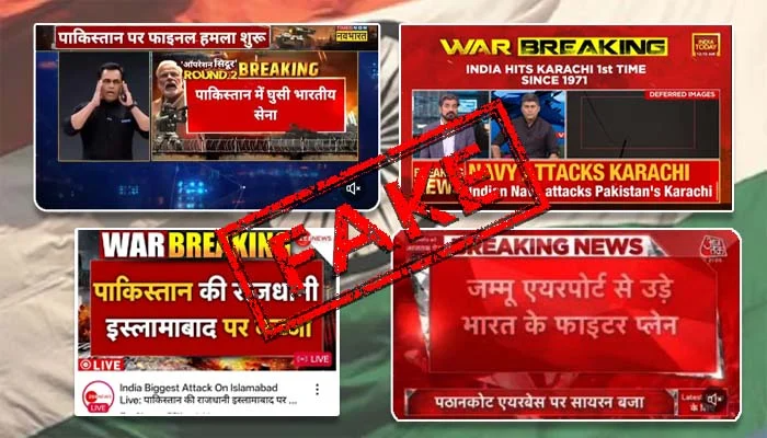 Indian journalist admits reporting fake news